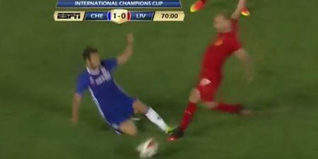 Cesc Fabregas apologises after horrific red-card challenge on Liverpool’s new signing