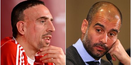 Franck Ribery just can’t stop criticising Pep Guardiola