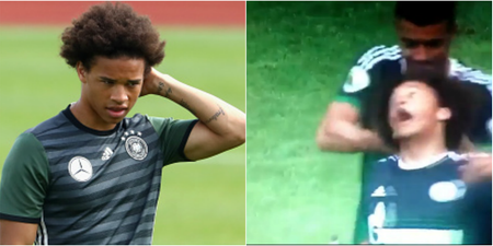 Man City new boy Leroy Sane is shit scared of spiders in this prank video
