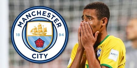 Man City’s new £27m Brazilian ace misses open goal from 2 yards out
