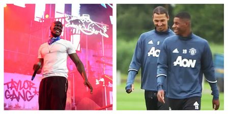 Stormzy has a request for Zlatan Ibrahimovic at Manchester United