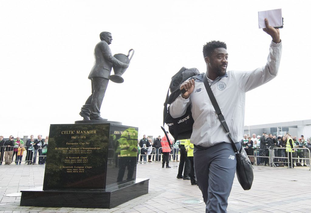 GLASGOW, SCOTLAND - AUGUST 3: Kolo Toure of Celtic arrives early at Celtic Park before the UEFA Champions League, Third Round, Second Leg between Celtic and Astana at Celtic Park on August 3, 2016 in Glasgow, Scotland. (Photo by Steve Welsh/Getty Images)
