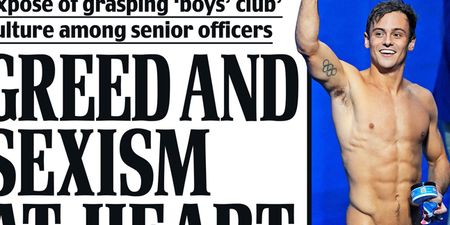 The Daily Mail’s Tom Daley front page has angered a lot of people