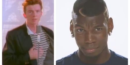 Paul Pogba dancing to Rick Astley is the greatest thing you’ll see all day