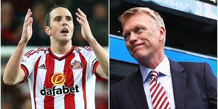 Viewers are completely baffled by David Moyes’ new position for John O’Shea