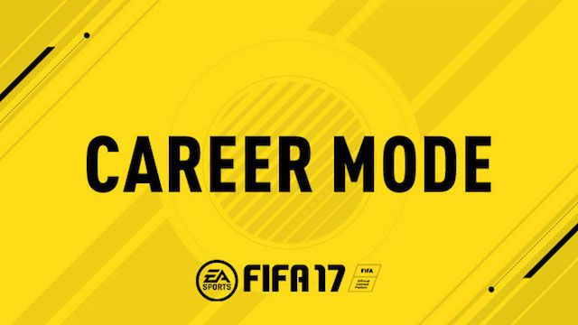 FIFA 17-Career Mode