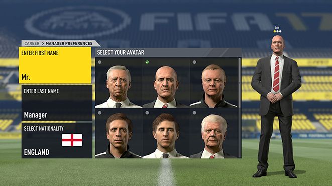 FIFA 17 - Managers