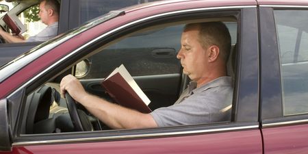 This is why you feel sick when you try to read in the car