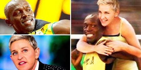 Ellen DeGeneres is accused of racism following Usain Bolt tweet