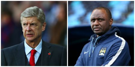 Patrick Vieira wants to know why more ex-Arsenal players aren’t working at the club