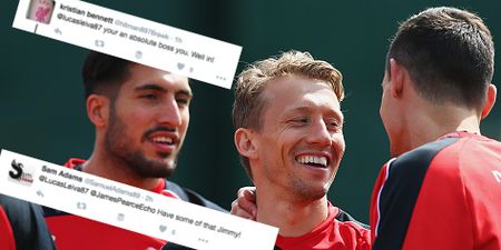 Liverpool’s Lucas Leiva accuses journalist of “putting him against the fans”