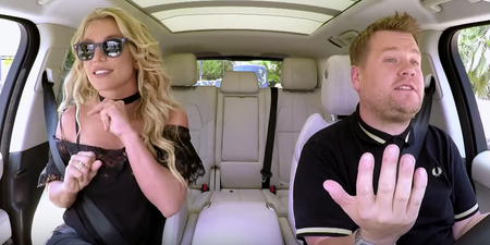 Britney Spears is getting called out for ‘miming’ in her Carpool Karaoke appearance