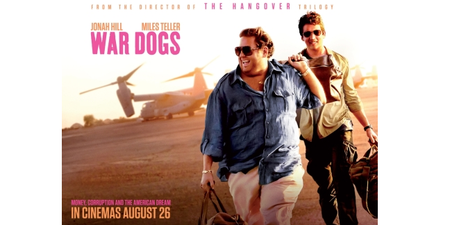 Win a War Dogs film poster signed by Jonah Hill and Todd Phillips