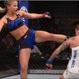 Paige VanZant’s flying head kick KO is one of the most spectacular the UFC has ever seen