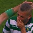 Sporting Lisbon striker in floods of tears could actually be a joyful sight for Leicester fans