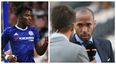 Chelsea’s Michy Batshuayi appears to be relishing working alongside Thierry Henry