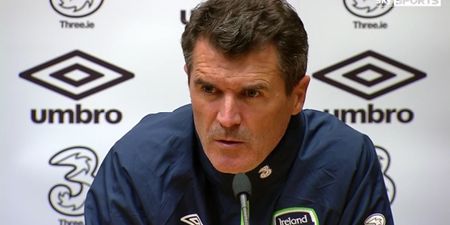 Watch Roy Keane scold a journalist after being asked about James McCarthy