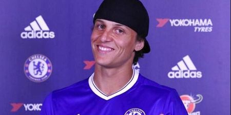 David Luiz explains why he wore THAT hat at his Chelsea unveiling