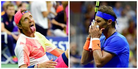 Watch the moment French youngster Lucas Pouille stunned Rafa Nadal at the US Open