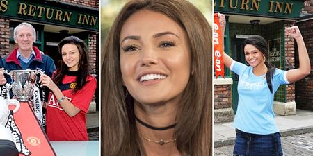 Michelle Keegan makes embarrassing football gaffe on live television