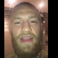 Conor McGregor has a message for his fans and coach ahead of the Late Late Show