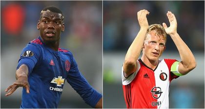 Dirk Kuyt reveals what Paul Pogba said to him during Manchester United’s Europa League defeat