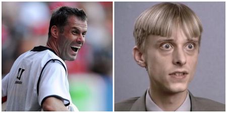 Jamie Carragher’s latest trolling of Gary Neville might just be his best yet