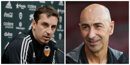 Valencia sack Gary Neville’s replacement after even worse record than Sky’s pundit-in-chief