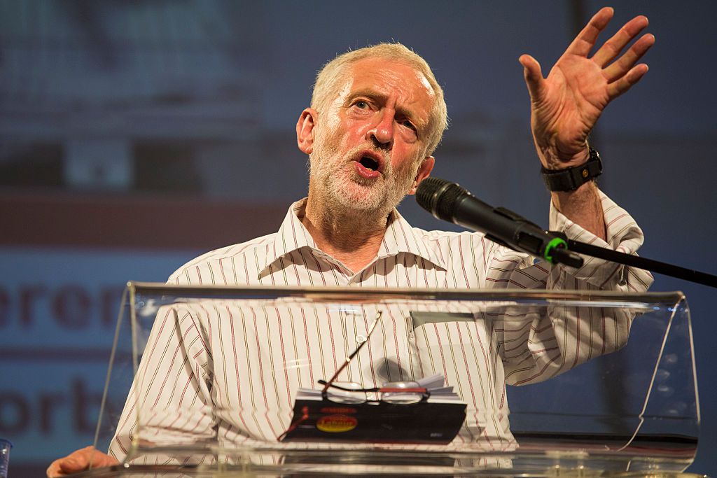 Labour Leader Jeremy Corbyn Addresses London Supporters