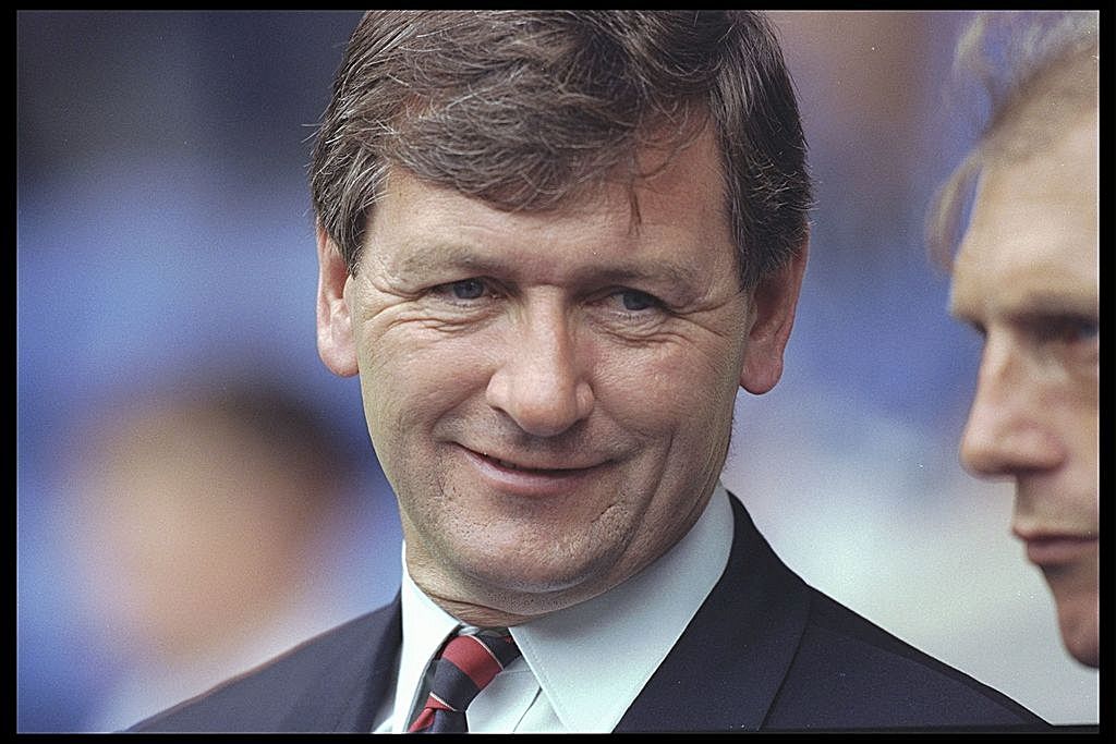 31 Jul 1996: A portrait of Bruce Rioch the manager of Arsenal taken during the testimonial match for Richard Gough of Glasgow Rangers, at Ibrox in Glasgow. Mandtory Credit: Clive Mason/Allsport UK