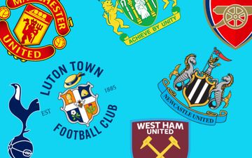 Can you work out the football club badges from our say-what-you-see descriptions?