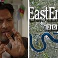 Masood’s reaction to the news Phil Mitchell fathered Denise’s baby is absolute TV gold