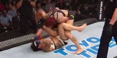 Cyborg scores another terrifying finish in her sophomore UFC fight