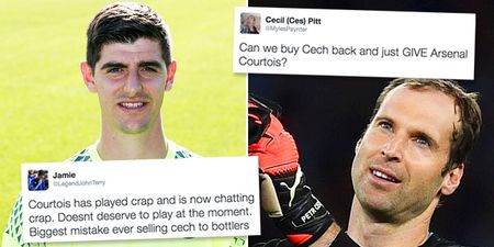 Chelsea fans turn on ‘f**kboy’ Courtois and admit selling Cech was a huge mistake