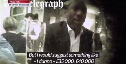 Jimmy Floyd Hasselbaink denies “any wrongdoing” after Telegraph name him in undercover sting