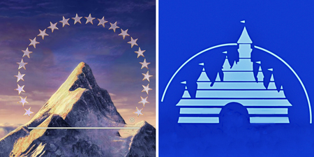 Can you name the movie company just from its logo?