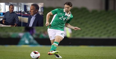 Someone really needs to tell Jeff Stelling and Paul Merson that Harry Arter plays for Ireland