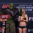 UFC fighter actually paints himself green in bid to make nickname catch on
