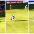 An Aberdeen player nutmegged three players in one run because football’s meant to be fun