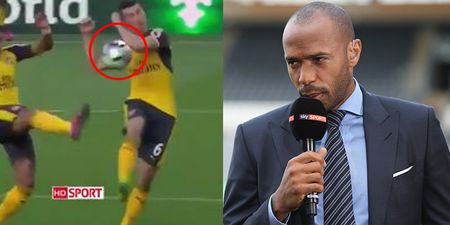 Thierry Henry’s take on Arsenal’s contentious late winner was too much for some fans