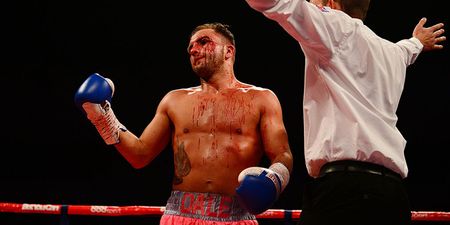 Dale Evans gives emotional interview following tragic death of opponent Mike Towell
