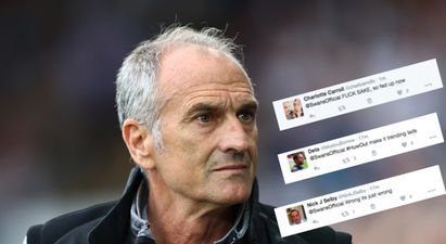 Swansea fans are furious as club replaces manager Francesco Guidolin