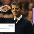 Good news, Villa fans. Tim Sherwood wants to come back and save your club