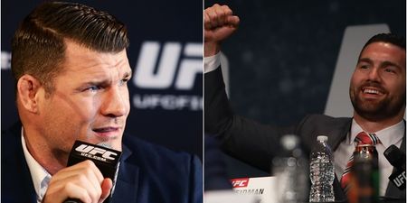 Michael Bisping responds to “crybaby” Chris Weidman’s post-fight claims