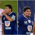 Here’s what Diego Maradona said to Juan Veron during their charity match bust-up
