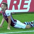 Kevin Doyle scores the type of diving header you’d usually see in comic books