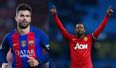 Gerard Pique shares the bizarre tale of when Man United players set fire to Patrice Evra’s trainers
