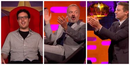 Is this the best Graham Norton ‘Red Chair’ story ever?