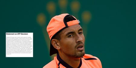 Nick Kyrgios issues statement after receiving a lengthy ban for ‘tanking’
