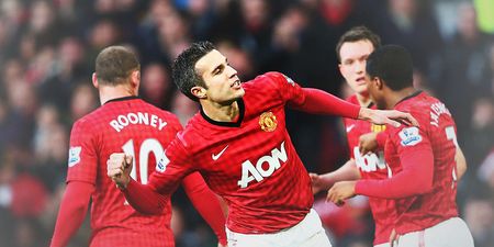Robin van Persie is looking forward to coming “home” to Old Trafford